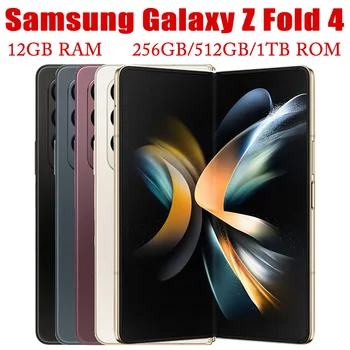 Nyitva Eredeti Samsung Galaxy Z Fold 4 Fold4 5G F936N 7.6