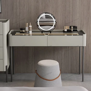 Olasz minimalista fésülködő asztal, fésülködő asztal, modern, minimalista tervező stílust, hálószoba bútorok, smink tükör