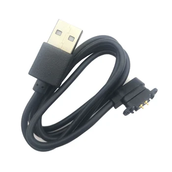 Pogo Pin2-pin 2.80 mm-es Pályán Tápegység USB Mágneses Töltés Kábel + Egyenes Pin-Bázis Ívelt Pin Használt Bázis 2.54 mm 2.8 mm