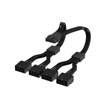 RTX 4090 4080-BAN 4070TI 16Pin(12+4) 4X8Pin PCI-E 5.0 Ujjú Hosszabbító Kábel,12Pin, Hogy 4X8Pin Kompatibilis 4090 4080-ban 4070TI