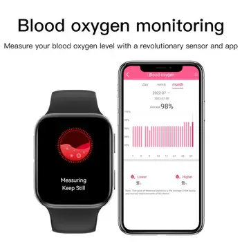 Smart Sport Karóra Női Digitális Led Elektronikus Karóra Fitnesz Pulzusszám Vér Oxigén Monitoring Nézni, Férfiak, Gyerekek