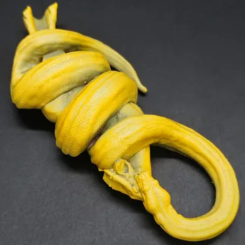 Szilikon penész kígyó nyelési szarvas DIY gyanta gipsz kézműves penész