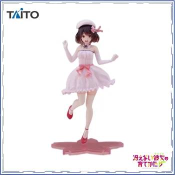 TAITO Coreful A művelő út akciófigura Megumi Kato fehér szoknya Anime Ábra Új Valódi Szórakozás A Polcon