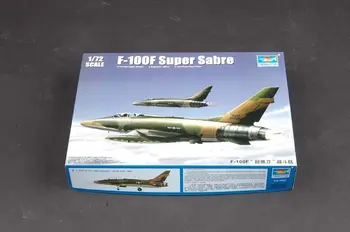 Trombitás 01650 1/72 Gépet, NEKÜNK, F-100F Super Sabre Fighter Bomber Modell Gyűjtése TH07094-SMT2