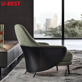 U-A Legjobb Olasz Design Karosszék A Hotel Kényelmes Széket Cadeira Chaises Silla Sillones Sedie Nappali Poltrona