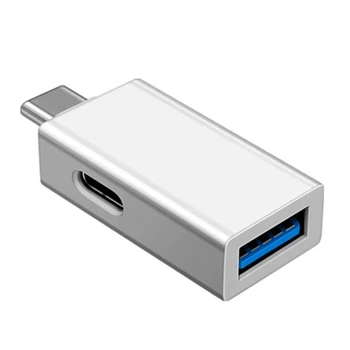 USB-C Típusú OTG Adapter C Típusú USB-Férfi C-USB Női Konverter Telefon J60A