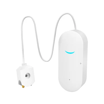 WiFi Smart Home Víz Szivárgás Érzékelő Tuya Víz Szivárgás Érzékelő Érzékelő Árvízi Készültség Túlcsordulás Működik Tuya/ Intelligens Élet APP