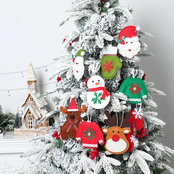 Új Év 2024 Santa Cluas Hóember Karácsonyi Medál 2023 Boldog Karácsonyt Fa Dekoráció Otthon Cristmas Dísz Xmas Navidad